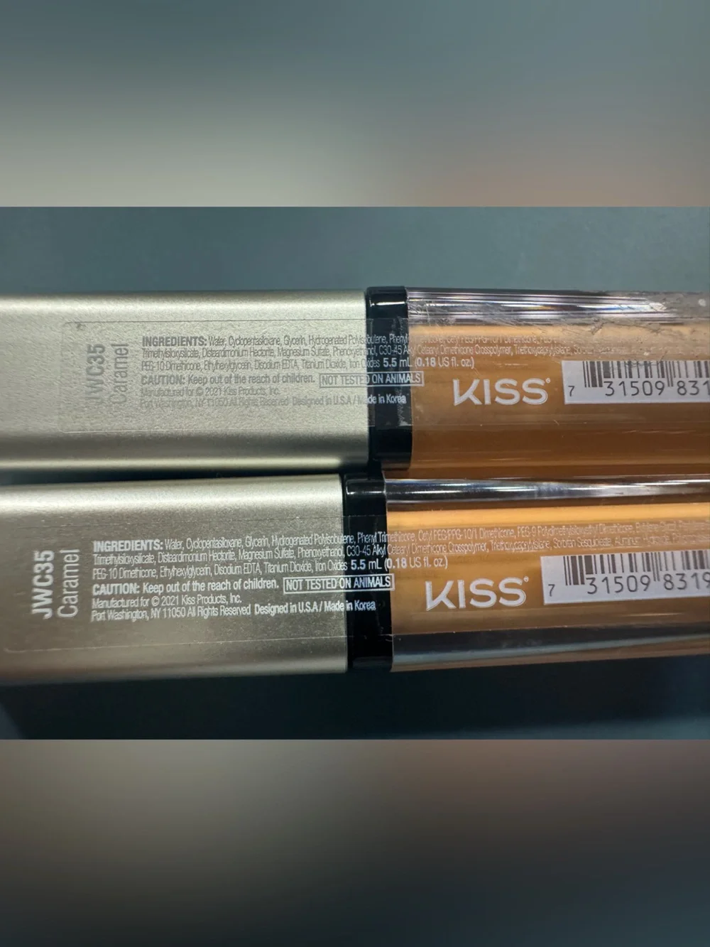 Kiss Wand Me Up Concealer Duo - Warm Tan